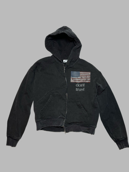 2024 USA ZIP PATCH HOODIE